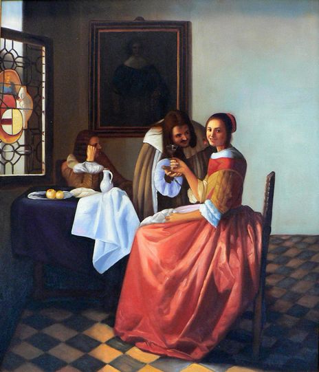 A Lady and Two Gentlemen
